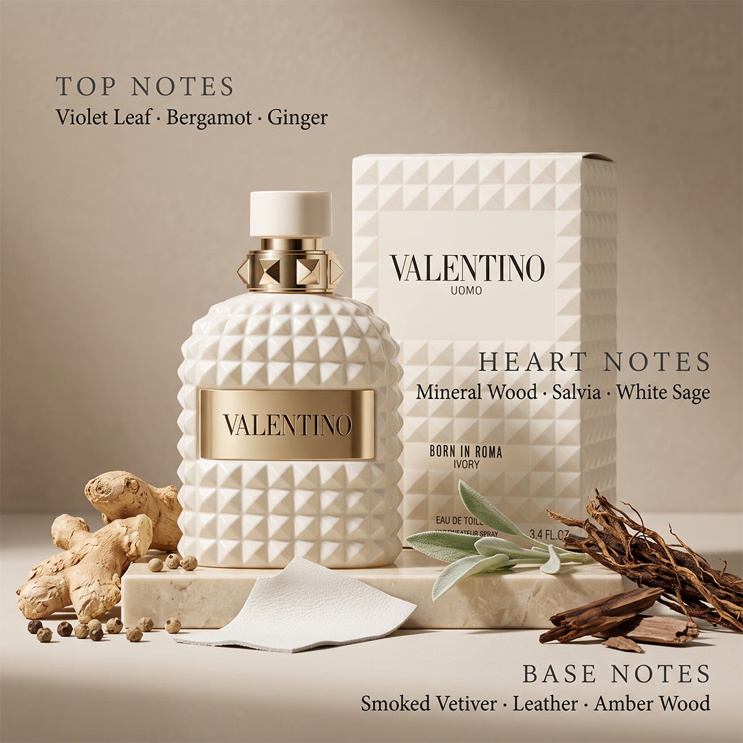 Valentino Uomo Ivory 100ml Master Box