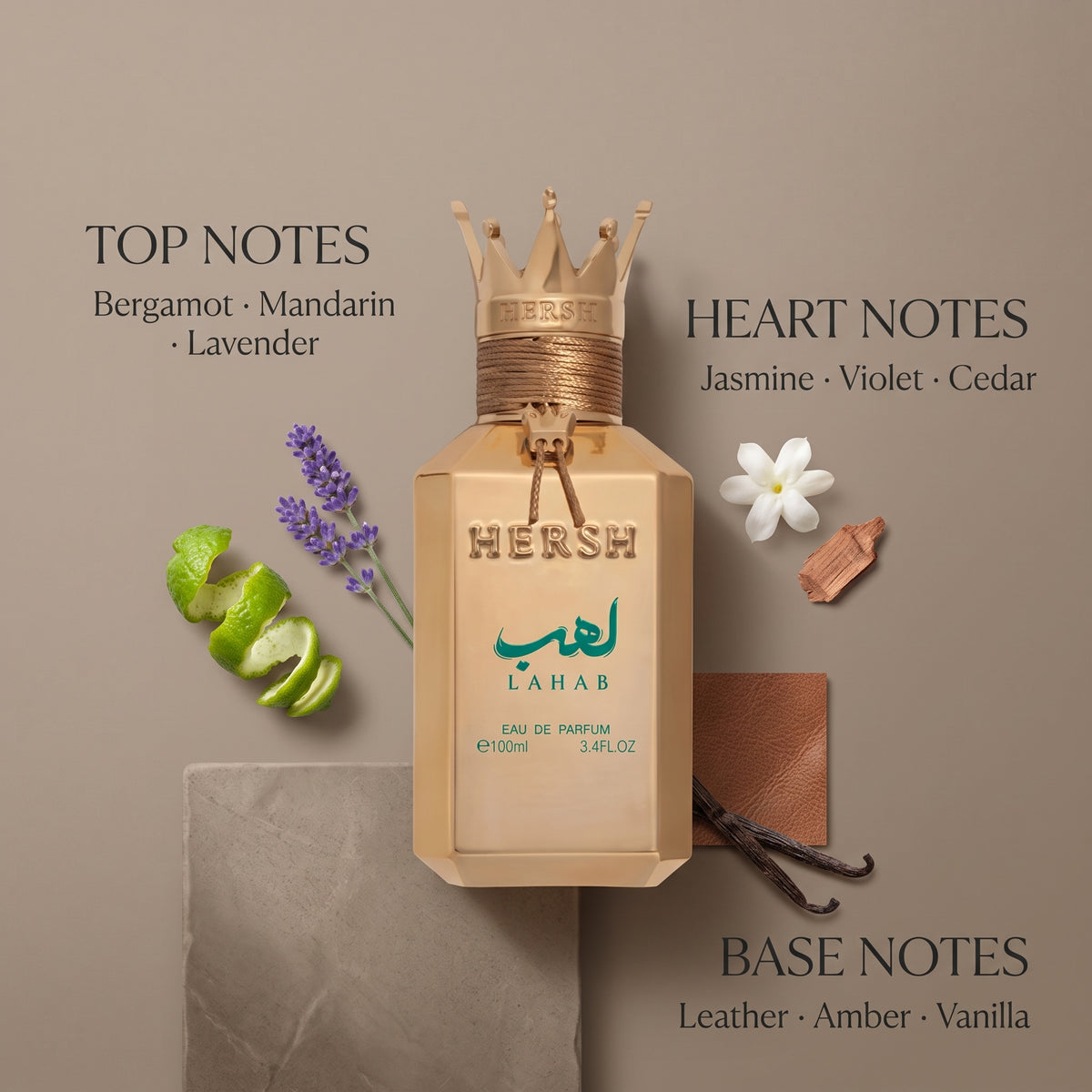 Hersh Lahab Al Ezz Oud 100ml Master Box